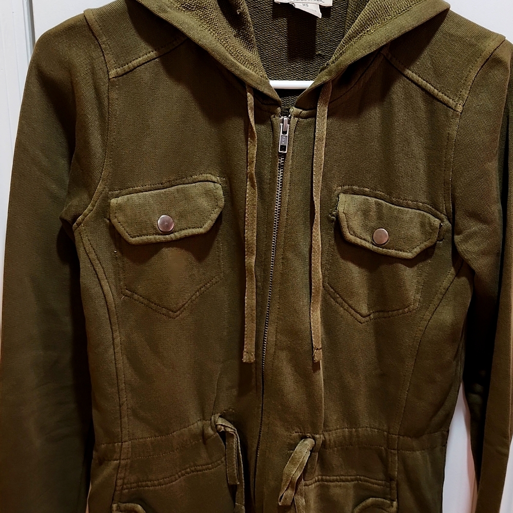Lucky Brand zip front hoodie